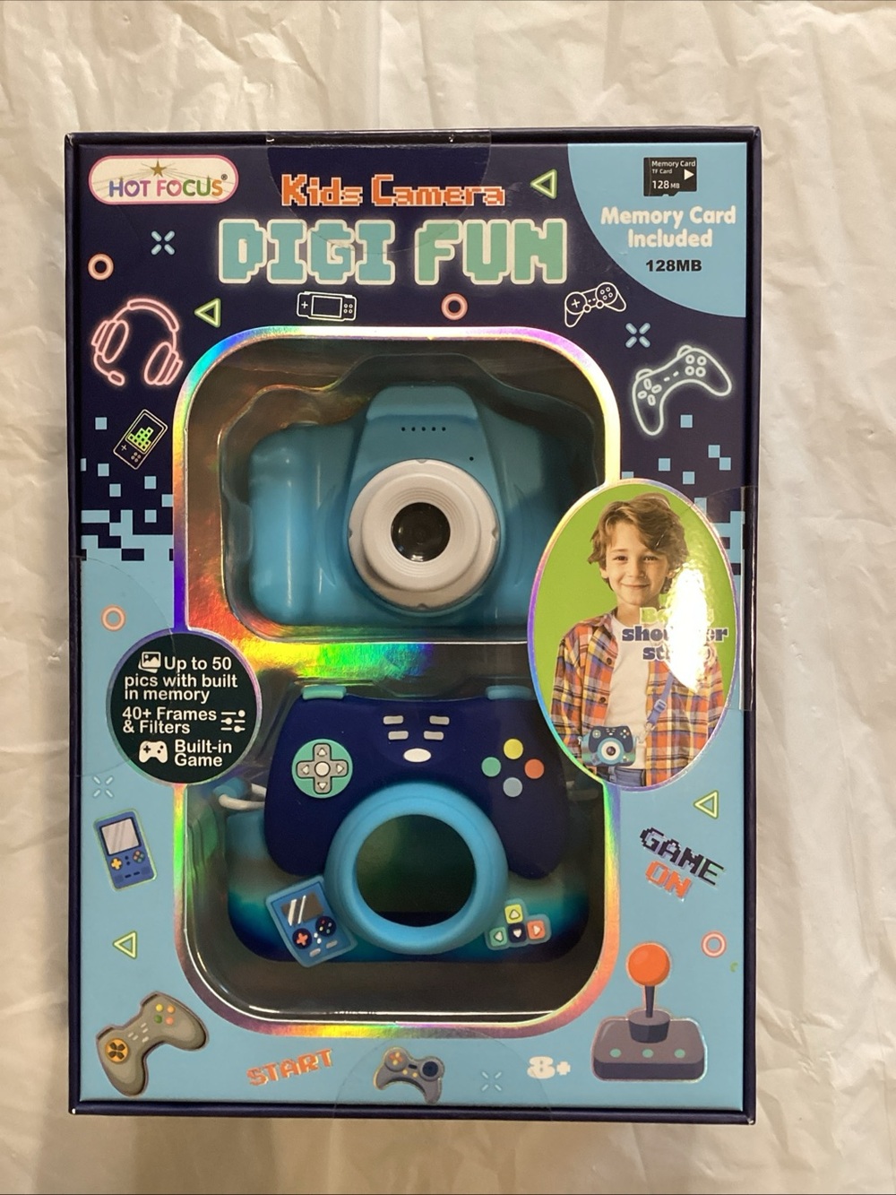Digi Fun Kids Camera — Blue - Picture 4 of 7